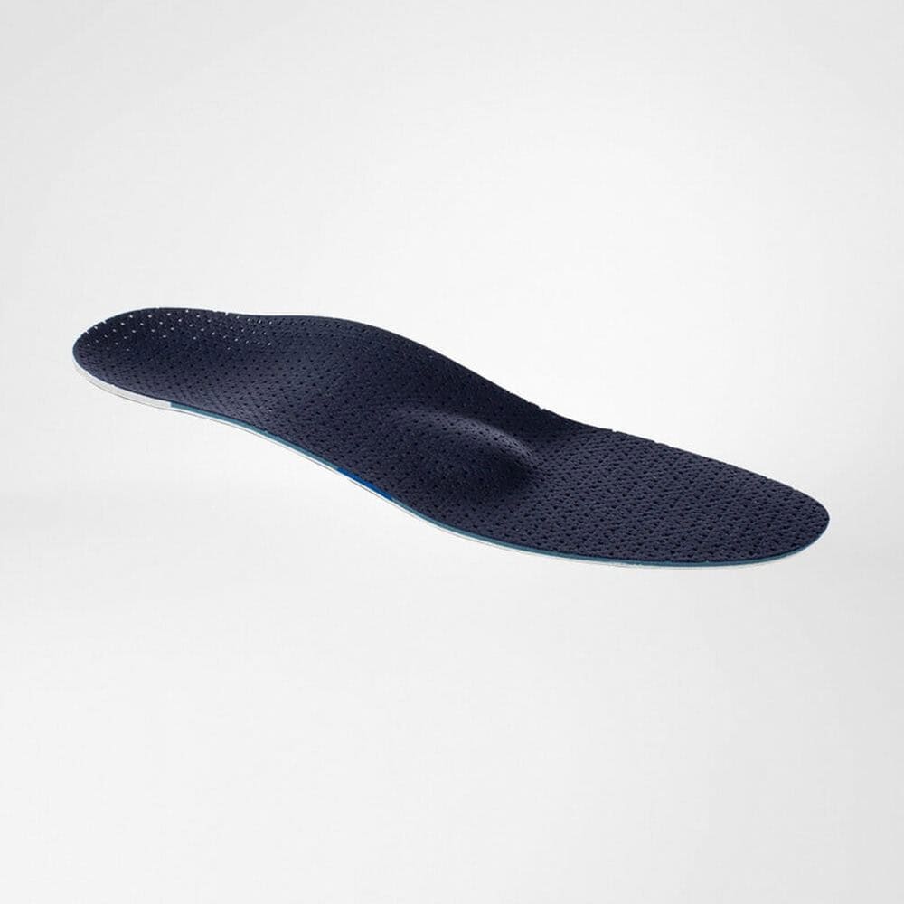 TRIactive® Control 1 NR 1 anatomische inlegzool met ademend schuin ontwerp, geschikt voor ondersteuning en comfort bij sport en dagelijkse activiteiten.