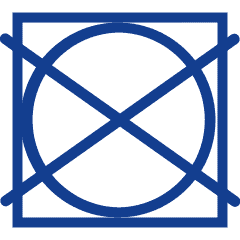 Do not dry wash symbol