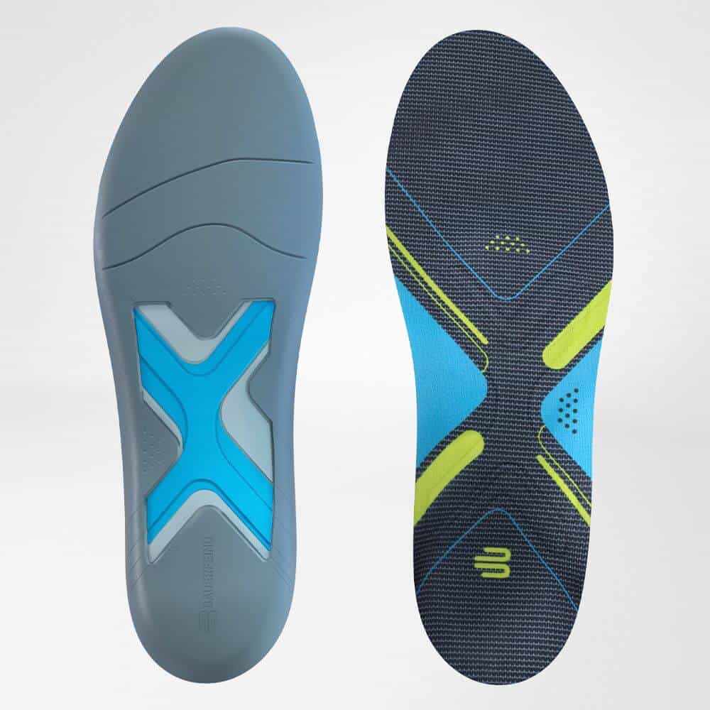 Run Performance Insoles 3 Inlegzool met ondersteuning en demping, orthopedische schoenzool ontworpen voor loopt en comfort van FRISKFYSIO.