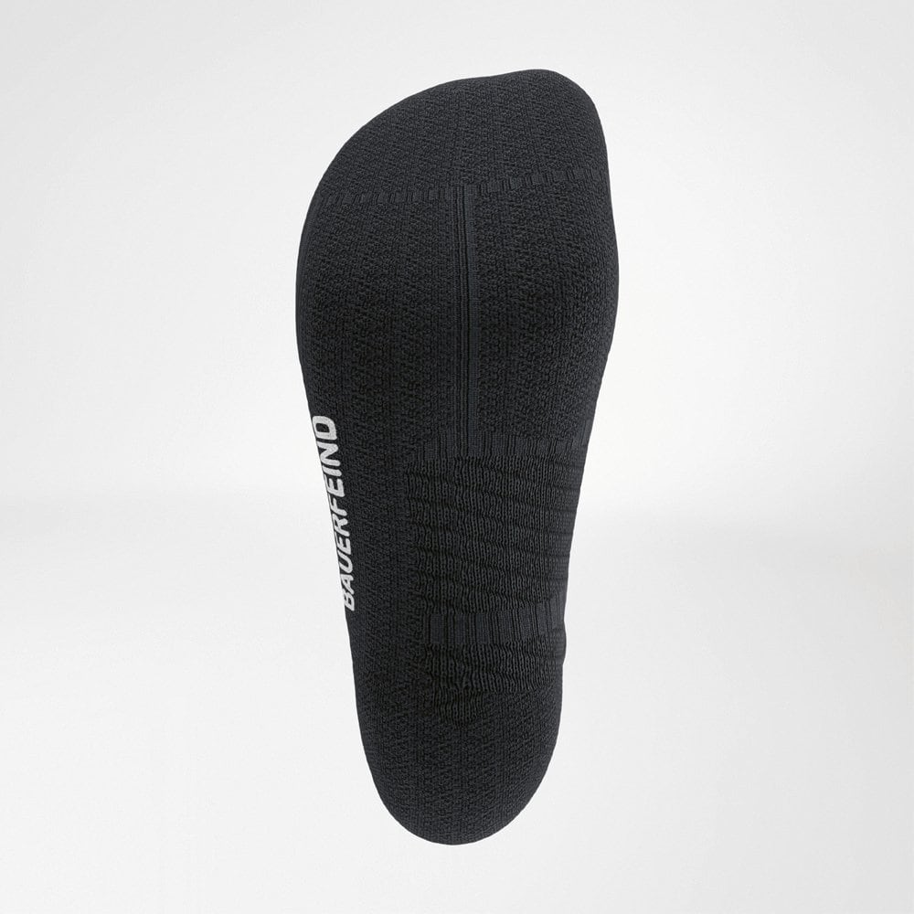 Run Performance Low-Cut Socks 4 Frisso knee pad or water-resistant sock with the Baderfend logo; the knee pad is shown upside down in the product photo.