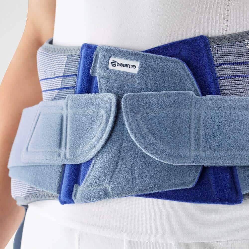 SofTec® Coxa 3 Comfortabel orthopedische rug- en heupbrace met verstelbare banden en klittenband, ontworpen voor ondersteuning en pijnverlichting.