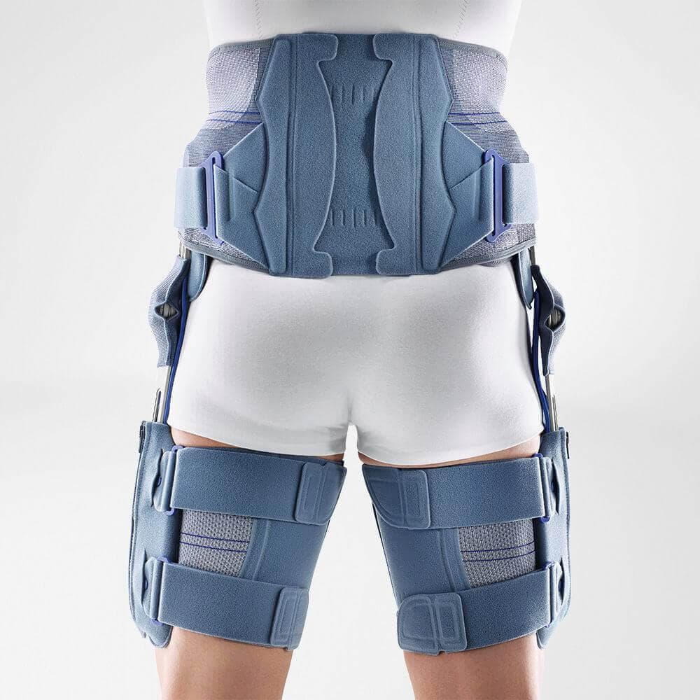 SofTec® Coxa 4 Orthopedische lompe wervel- en kniebraces voor ondersteuning en correctie bij lage rug- en beenpijn.